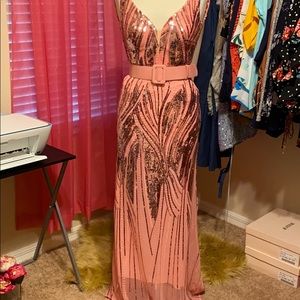Formal beautiful Dres Dusty Rose